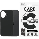 PanzerGlass Fearlessly Fashionable Case, Handyhülle schwarz, iPhone 16, MagSafe