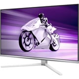 Philips Evnia 32M2N8900 QD-OLED, Gaming-Monitor 80 cm (31.5 Zoll), weiß, UltraHD/4K, Ambiglow, HDMI, DP, USB-C, USB-Hub, KVM, 240Hz Panel