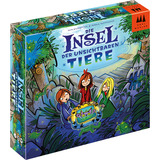 Schmidt Spiele Drei Magier: Die Insel der unsichtbaren Tiere, Brettspiel 