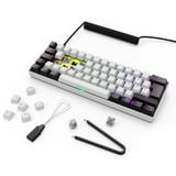 Sharkoon SKILLER SGK50 S4 Gen2, Gaming-Tastatur weiß, DE-Layout, Gateron Yellow
