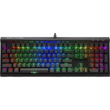 Sharkoon SKILLER SGK60, Gaming-Tastatur schwarz, US-Layout, Kailh Box White