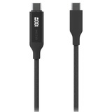 Ubiquiti USB-C Cable mit Charge Display 2m, Kabel schwarz