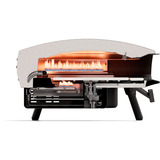 Witt Pizzaofen ETNA Rotante Control 16"  schwarz (matt), für Pizzen bis ca. Ø 40cm, rotierender Pizzastein