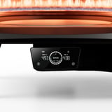 Witt Pizzaofen Etna Rotante Control 16"  schwarz (matt), für Pizzen bis ca. Ø 40cm, rotierender Pizzastein