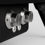 Witt Pizzaofen Etna Rotante Control 16"  schwarz (matt), für Pizzen bis ca. Ø 40cm, rotierender Pizzastein