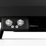 Witt Pizzaofen Etna Rotante Control 16"  schwarz (matt), für Pizzen bis ca. Ø 40cm, rotierender Pizzastein