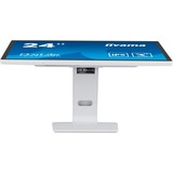 iiyama ProLite T2452MSC-W1, LED-Monitor 61 cm (24 Zoll), weiß/schwarz, FullHD, IPS, Touchscreen