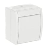 0 Kreuzschalter 2601/7 W-54 weiß (matt), Retail