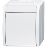0 Wechselschalter 2601/6 W-54 weiß, Retail
