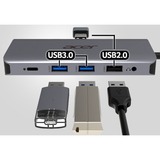 Acer 12-in-1 Type C Dongle, Dockingstation silber, HDMI, USB-A