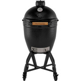 Big Green Egg The Onyx Large Starter-Paket, Holzkohlegrill schwarz, Ø 46cm