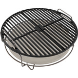 Big Green Egg The Onyx Large Starter-Paket, Holzkohlegrill schwarz, Ø 46cm