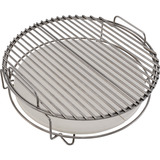 Big Green Egg The Onyx Large Starter-Paket, Holzkohlegrill schwarz, Ø 46cm