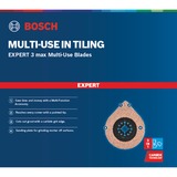 Bosch Professional EXPERT Mörtelentferner AVZ 70 RT4 3 max, Ø 70mm, Sägeblatt 10 Stück, Carbide-RIFF, Schnittbreite 2,5mm