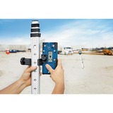Bosch Professional Laser-Empfänger LR 65 G Professional, mit Halterung blau/schwarz, für Rotationslaser GRL 650 CHVG