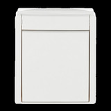 Busch-Jaeger Kreuzschalter 2601/7 W-54 weiß (matt), Retail