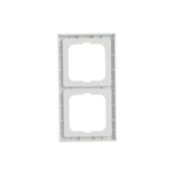 Busch-Jaeger Rahmen zwei-fach future linear 1722-184K Kunststoff glänzend Unterputz IP20 weiß (glänzend), Retail