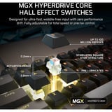 Corsair CLIPPER PRO MINI 60, Gaming-Tastatur schwarz, DE-Layout, Corsair MGX Hyperdrive
