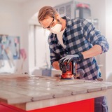 EINHELL Power X-Change Akku-Exzenterschleifer TE-RS 18 Li-Solo, 18Volt rot/schwarz, ohne Akku und Ladegerät