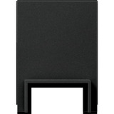 Gira Adapter Leitungseinführung Kanal 13 x 25 mm K P System schwarz, Retail