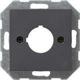 Gira Zentralplatte für 22,5 mm, Abdeckung anthrazit, Retail
