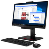Lenovo THINKCENTRE TIO24 GEN4 11GD Generalüberholt, LED-Monitor 60.5 cm (23.8 Zoll), schwarz, FullHD, IPS, DP, Webcam/Mikrofon