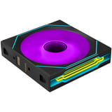 Lian Li UNI FAN SL-INF FLEX 120 Wireless, Gehäuselüfter schwarz, Reverse, 120 mm