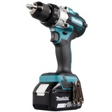 Makita Akku-Bohrschrauber DDF486RTJ, 18Volt blau/schwarz, 2x Li-Ionen Akku 5,0Ah, MAKPAC Gr.2