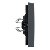 Merten Wippe zweiteilig für Rollladen-Schalter und Taster Einsatz Typ 435514 anthrazit anthrazit, Retail