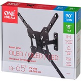 One for all TV-Wandhalterung Drehbar WM 2441 schwarz