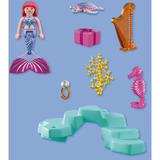 PLAYMOBIL 72107 Fantasy & Magic Meerjungfrau mit Geschenk, Konstruktionsspielzeug 