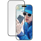 PanzerGlass Ceramic Displayschutz Ultra-Wide Fit, Schutzfolie transparent, iPhone 16 Pro, EasyAligner