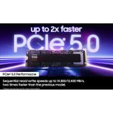 Samsung 9100 PRO 4 TB, SSD PCIe 5.0 x4, NVMe 2.0, M.2 2280