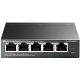 TP-Link TL-SG1005LP 5-Port-Gigabit-Switch mit 4 PoE+ -Ports schwarz