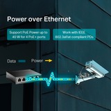 TP-Link TL-SG1005LP 5-Port-Gigabit-Switch mit 4 PoE+ -Ports schwarz