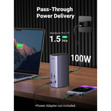 UGREEN Revodok Pro 312 Dockingstation CM555 silber