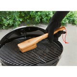 Weber Grillbürste mit Bambus-Griff, 30cm, Grill-Reinigungsbürste mit Edel­stahl­bors­ten