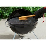 Weber Grillbürste mit Bambus-Griff, 30cm, Grill-Reinigungsbürste mit Edel­stahl­bors­ten