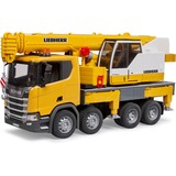 bruder Scania Super 560R Liebherr Kran-LKW mit Light & Sound Modul, Modellfahrzeug 