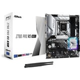 ASRock Z790 PRO RS WIFI, Mainboard silber/schwarz
