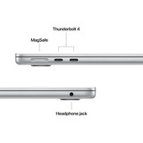 Apple MacBook Air 34,5 cm (13,6") 2025 CTO, Notebook silber, 24 GB, 1 TB (1 TB SSD), M4, MacOS, Deutsch