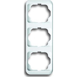 Busch-Jaeger Rahmen 3-fach senkrecht 1733-24G weiß, Retail