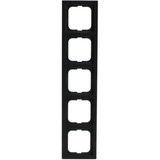 Busch-Jaeger Rahmen fünffach anthrazit, Retail