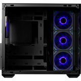Cooler Master Elite 681 , Tower-Gehäuse schwarz, Tempered Glass x 2