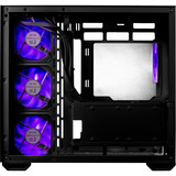 Cooler Master Elite 681 , Tower-Gehäuse schwarz, Tempered Glass x 2