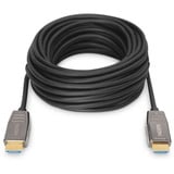 Digitus HDMI AOC Hybrid Glasfaserkabel, UHD 8K schwarz, 15 Meter