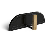 Gozney Dome Gen 2.0 Tür mit Dichtung schwarz, mit Luftschieber, für Dome Pizzaofen