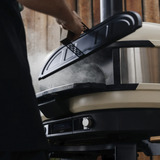 Gozney Dome Gen 2.0 Tür mit Dichtung schwarz, mit Luftschieber, für Dome Pizzaofen