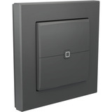 Homematic IP Universal Dimmeraufsatz – Taster (HmIP-UDI-PB2-A) anthrazit