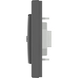 Homematic IP Universal Dimmeraufsatz – Taster (HmIP-UDI-PB2-A) anthrazit